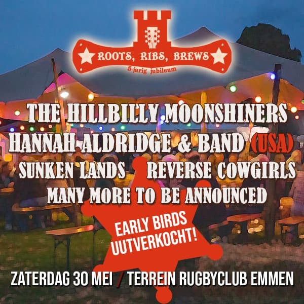 Early Birds uitverkocht!