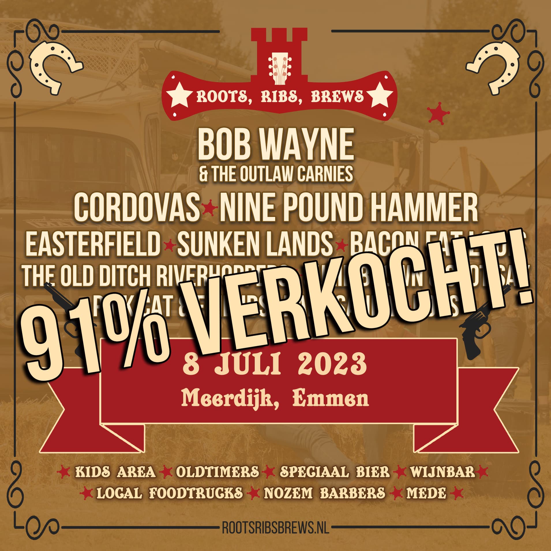 91% verkocht!