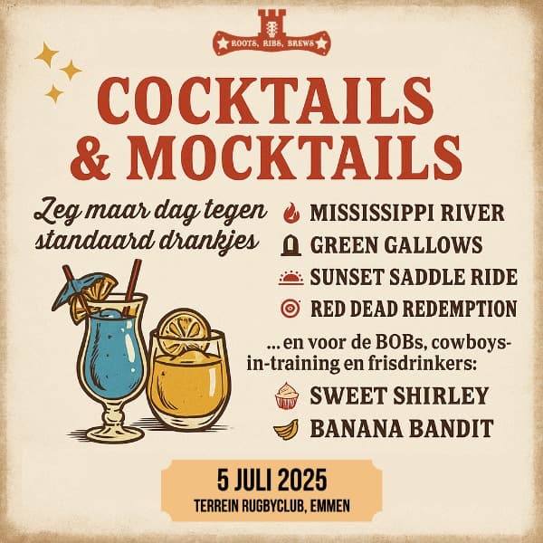 Groter aanbod cocktails en mocktails