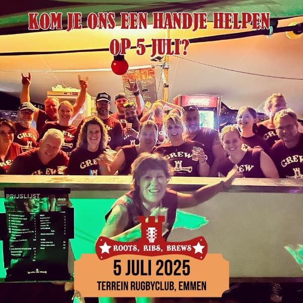Kom je een handje helpen op 5 juli?